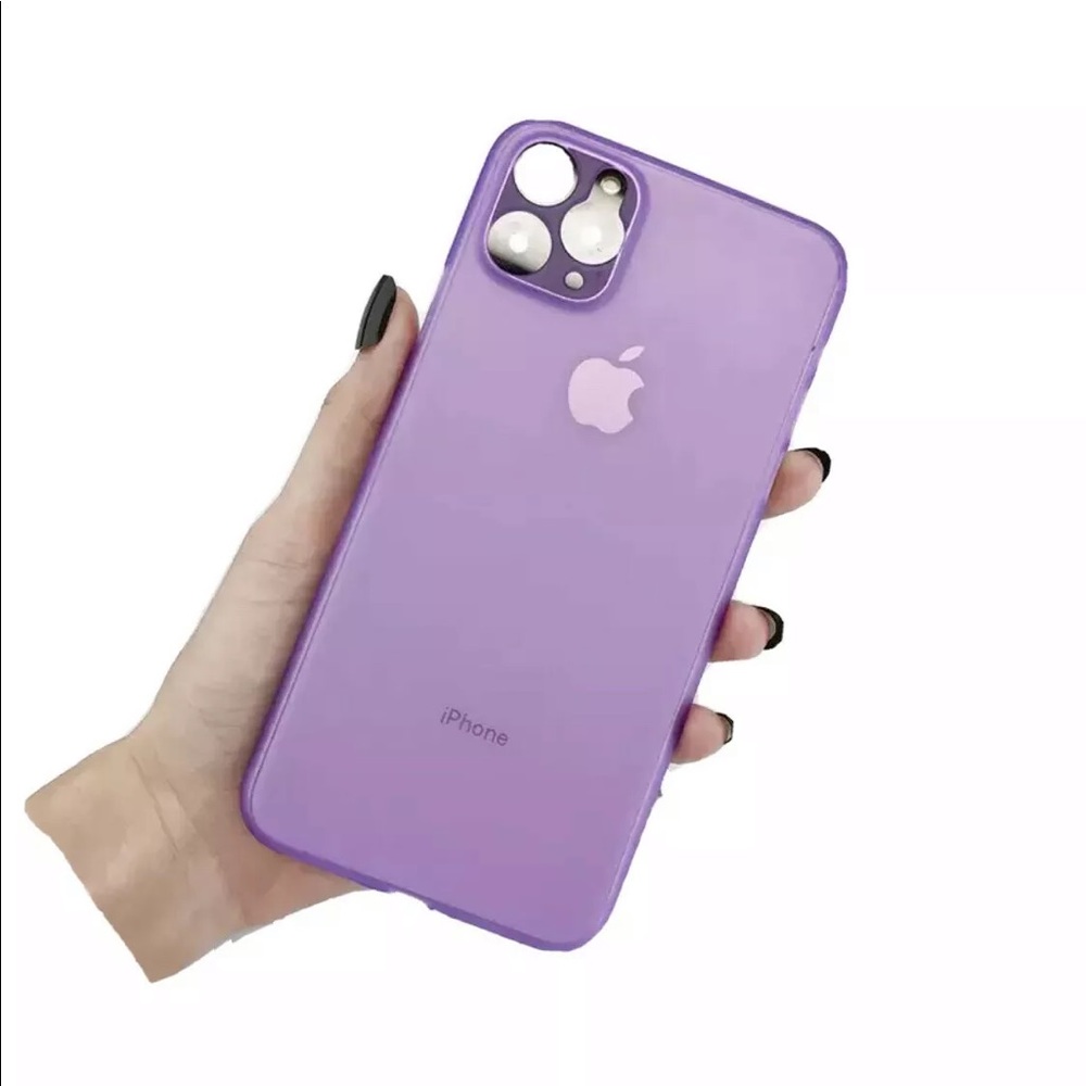 Purple Ultra Slim Case for iPhone 11 Pro XS X